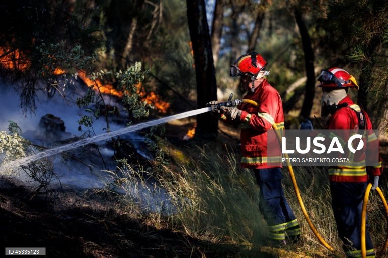 Fogo em Sabrosa começa a ceder aos meios