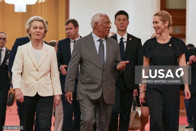 António Costa pede à China que use influência para pôr fim à guerra na Ucrânia