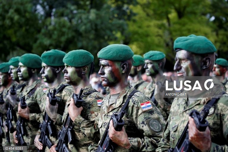 Military parade marks 30th anniversary of operation Storm