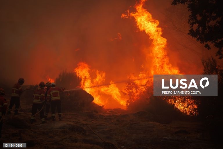 Mais de 100 concelhos do interior Norte e Centro e Algarve em risco máximo de incêndio
