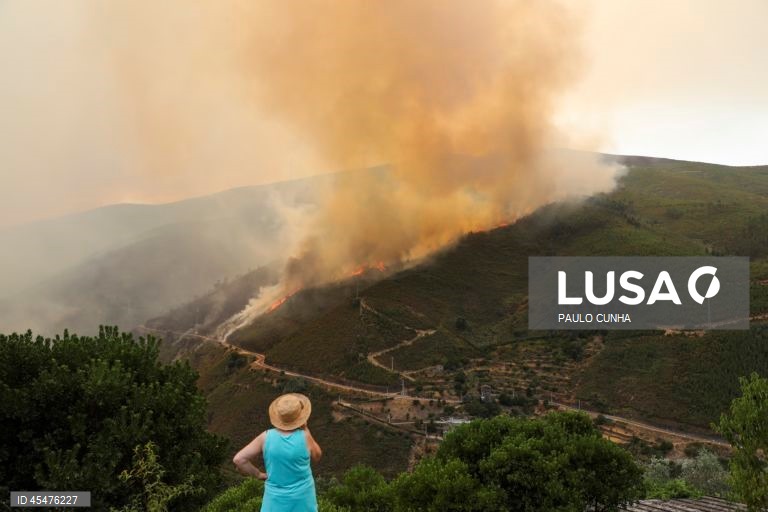 Várias aldeias na linha de fogo em Arganil nas freguesias de Piódão e Pomares