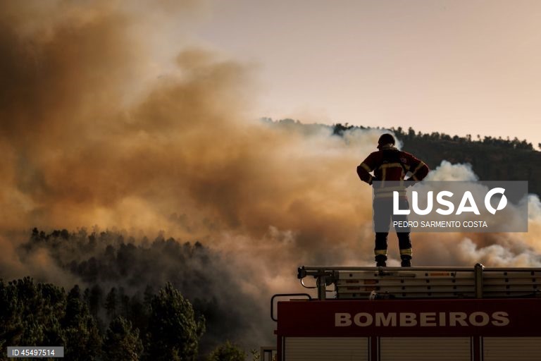 Bombeiro da Covilhã morre em acidente de viação