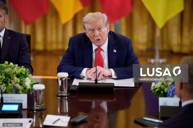 Trump descarta envio de tropas dos EUA como garantia de paz