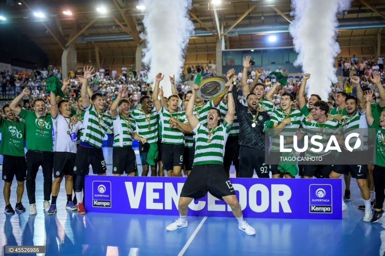 Sporting conquista Supertaça de andebol pela terceira vez seguida