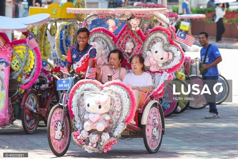 Malacca trishaw in Malaysia
