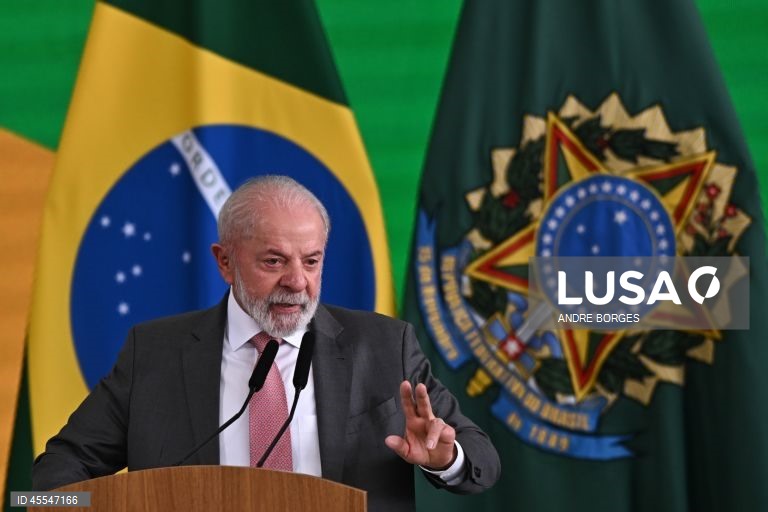 Lula critica gastos com armamento num mundo com 760 milhões a passar fome