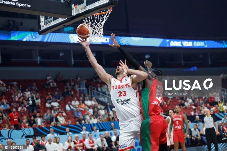 Portugal derrotado no Eurobasket por 41 pontos pela Turquia