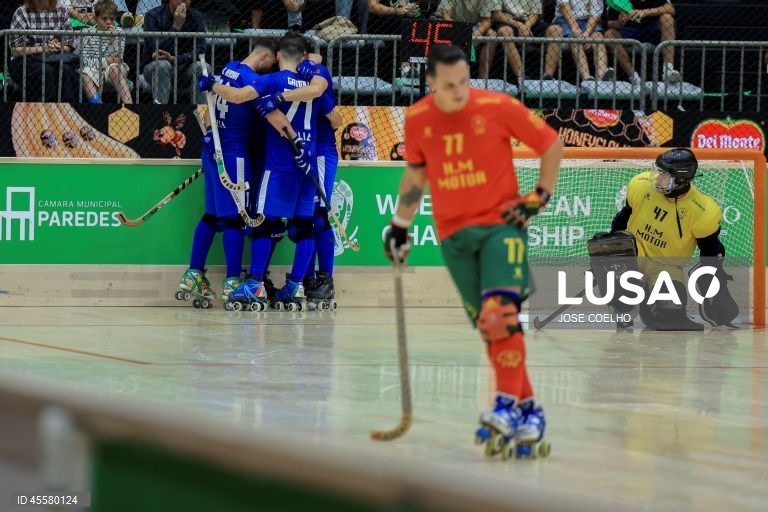 Portugal perde com Itália na estreia no Europeu de hóquei em patins