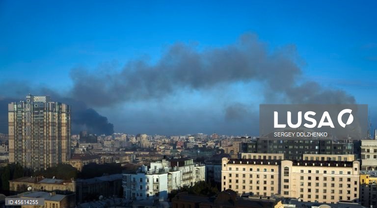 Líderes europeus condenam ataque russo que atingiu Governo em Kiev