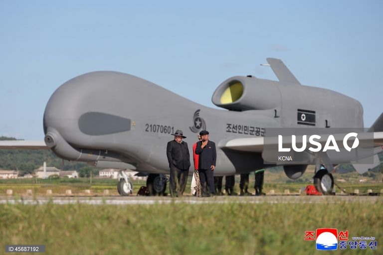North Korean leader Kim Jong Un guides performance test of unmanned weapons
