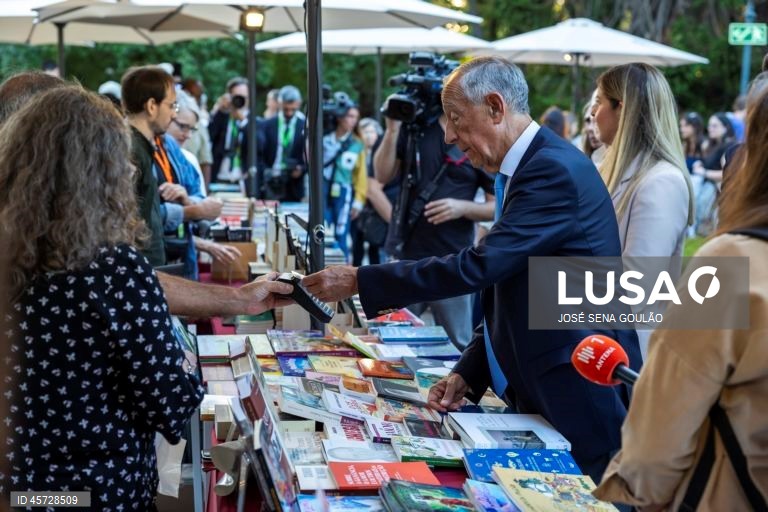 Inauguração da Feira do Livro de Belém