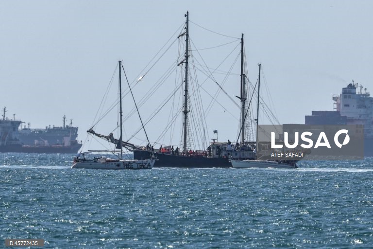 Nova flotilha para Gaza zarpa em abril de Barcelona com participação portuguesa