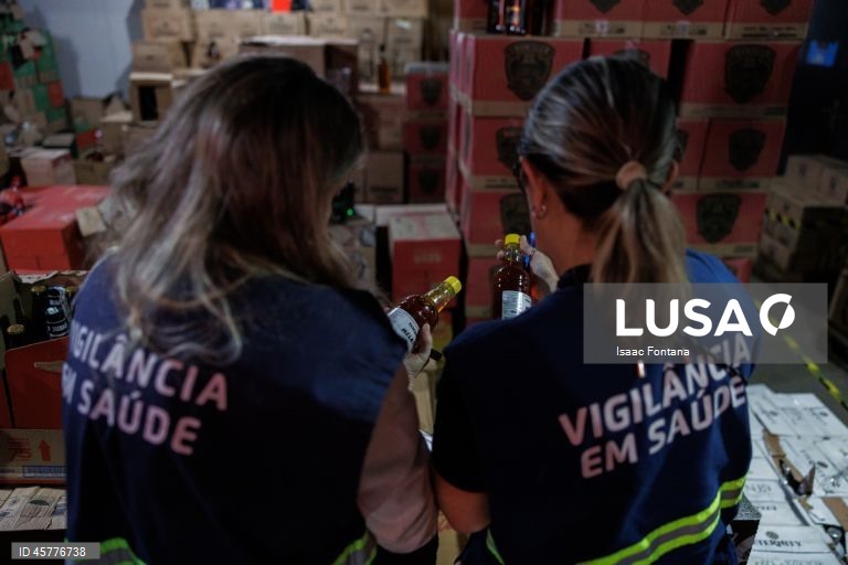 Portugal envia ampolas para tratamento de intoxicação por metanol no Brasil