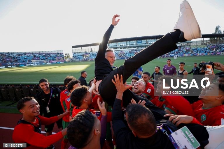 FIFA U-20 World Cup Chile 2025 quarter-final - USA vs Morocco