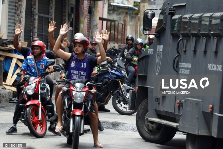 Governador do Rio de Janeiro diz que policia está muitas vezes em desvantagem face a grupos criminosos