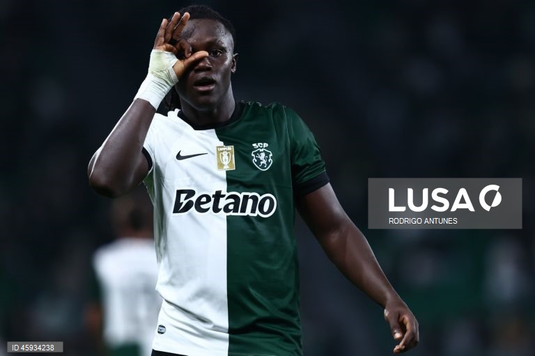 Geovany Quenda regressa aos treinos no Sporting quatro meses após lesão