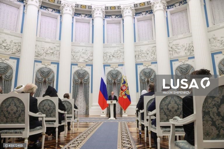 Putin condecora criadores de míssil Burevestnik e torpedo Poseidon