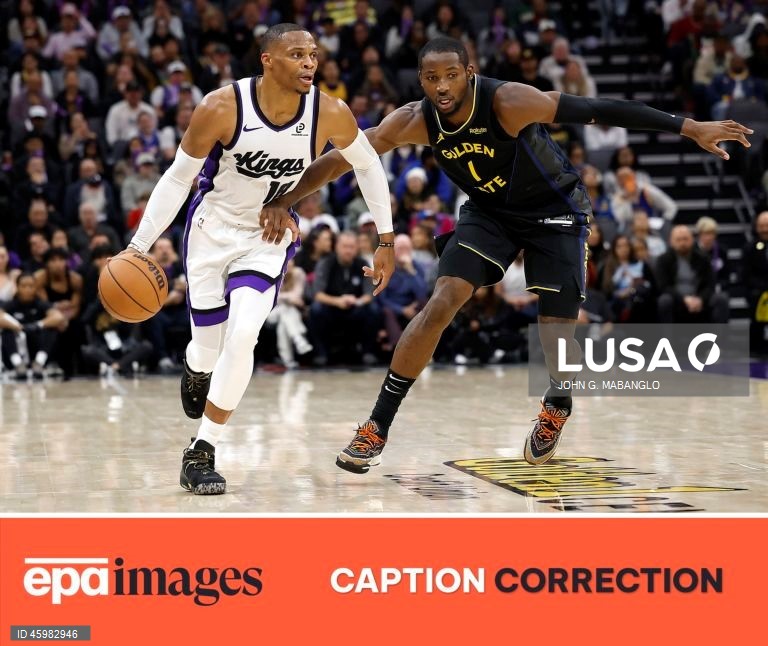 NBA - Golden State Warriors at Sacramento Kings