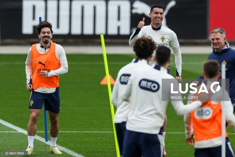 Vitinha volta ao relvado na véspera de jogo com a Irlanda