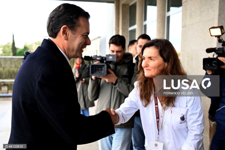 Montenegro leva “um abraço do povo português” a Marcelo Rebelo de Sousa
