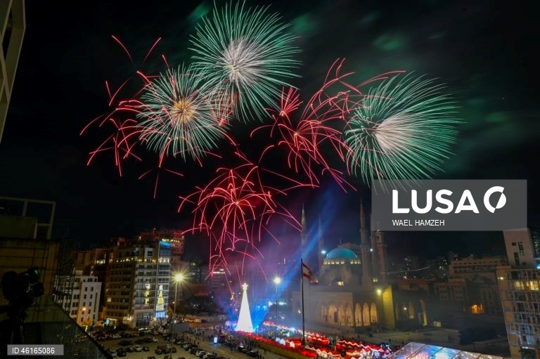 Beirut Christmas tree lighting ceremony