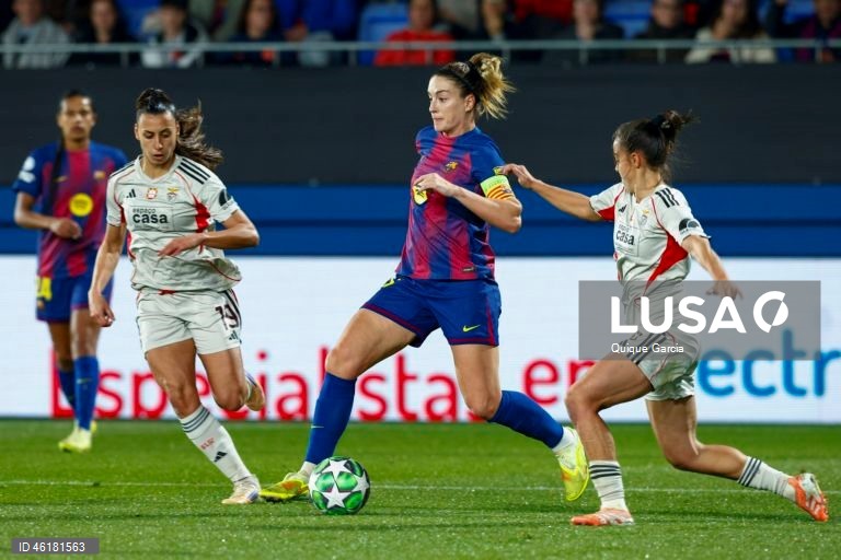 Benfica eliminado da Champions feminina ao perder com FC Barcelona