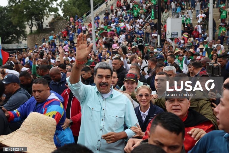 Nicolás Maduro prometeu defender a Venezuela com a própria vida