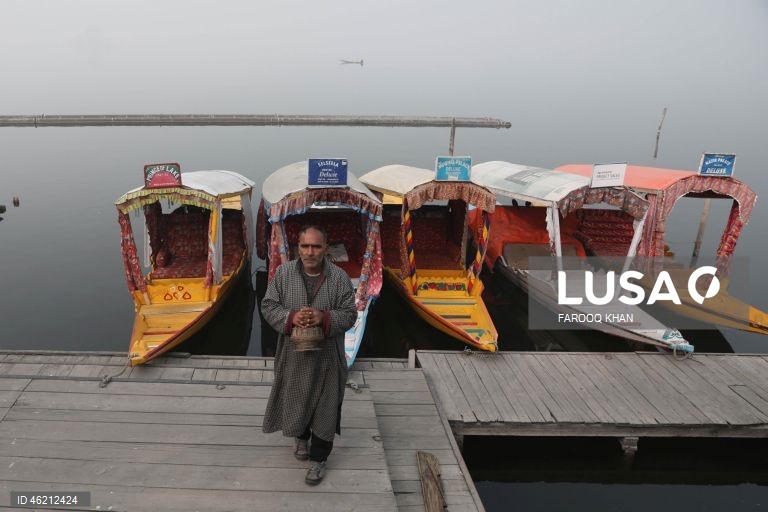 Foggy weather in Kashmir