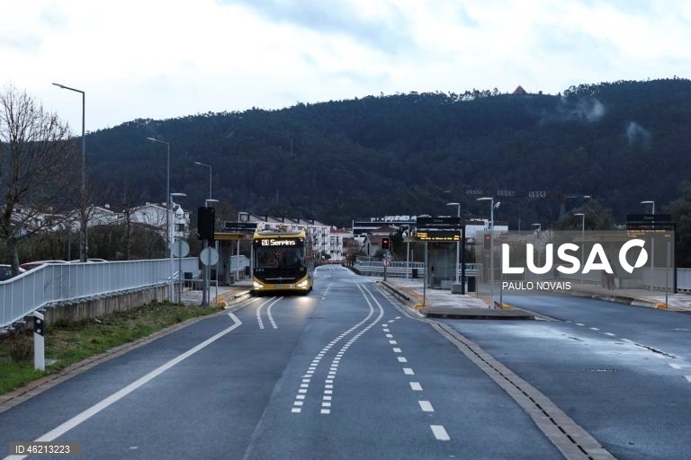 Troço do ‘metrobus’ entre Lousã e Serpins fica fechado até agosto por causa de talude