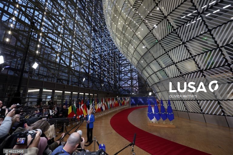 Líderes europeus decidem hoje sobre apoio financeiro à Ucrânia até 2027