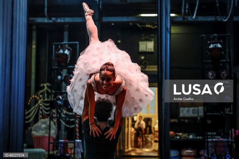The Nutcracker ballet rehearsal in Rio de Janeiro