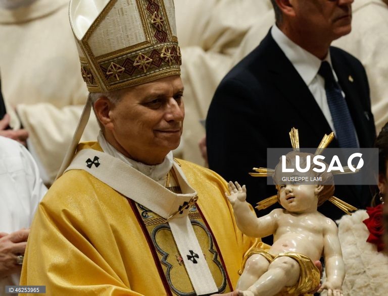 Pope Leo XIV presides over Christmas Eve Midnight Mass in Vatican City