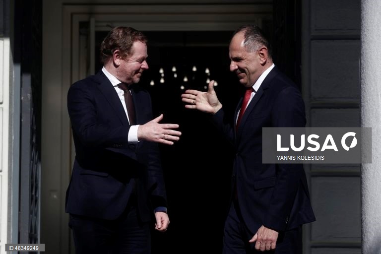 Minister of Asylum and Migration and Minister of Foreign Affairs of the Netherlands David van Weel visits Greece