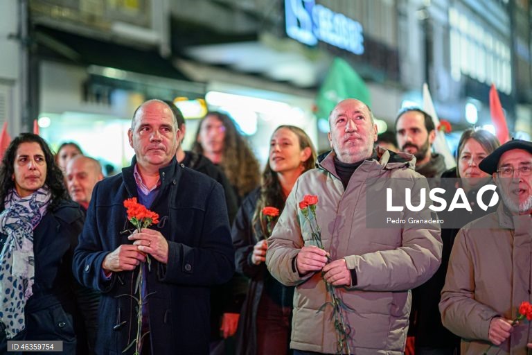 António Filipe reforça apelo ao voto na tradicional descida de Santa Catarina