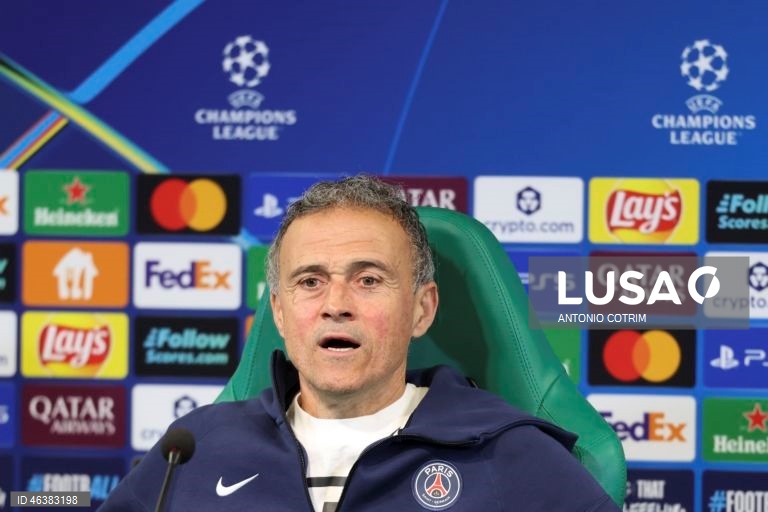 Treinador do Paris Saint-Germain espera um jogo “excecional e bonito” contra o Sporting