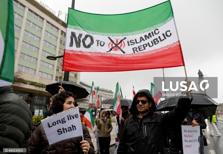 Portugal: Lisbon protest for international intervention against Iran repression