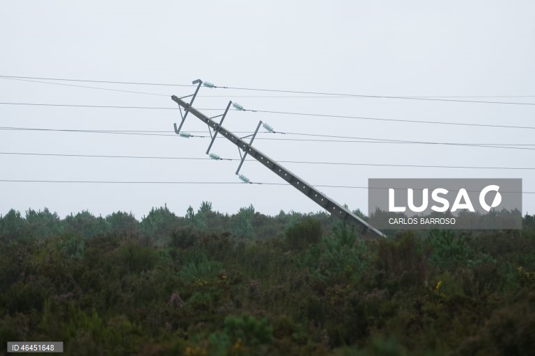 Mais de 130.000 clientes estão sem luz – E-Redes