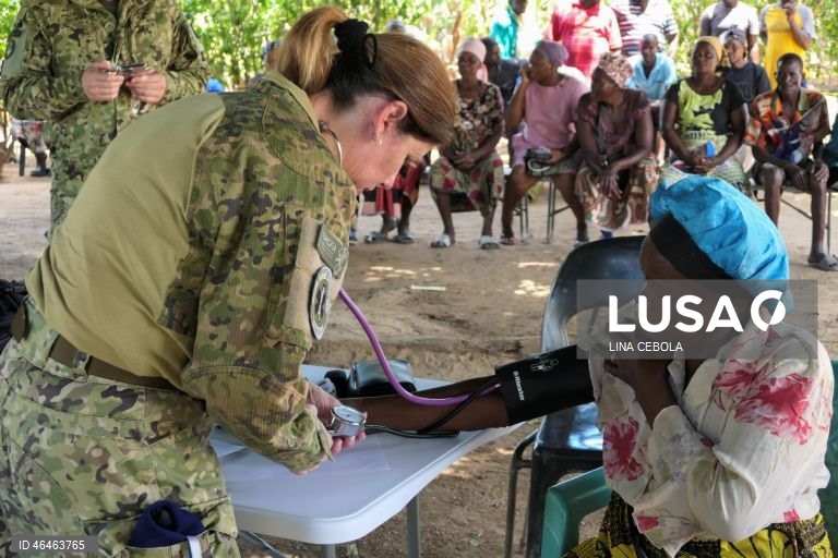 Militares portugueses levam ajuda a vítimas das inundações em Moçambique