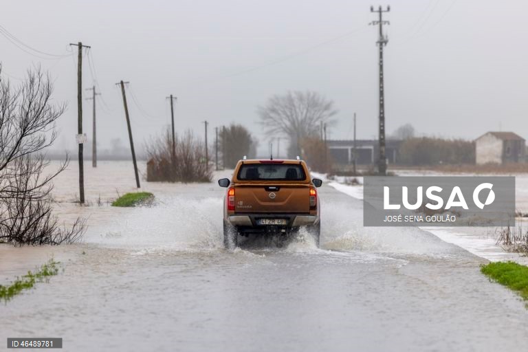 Registadas quase 400 ocorrências até às 08:00 devido ao mau tempo, sem vítimas