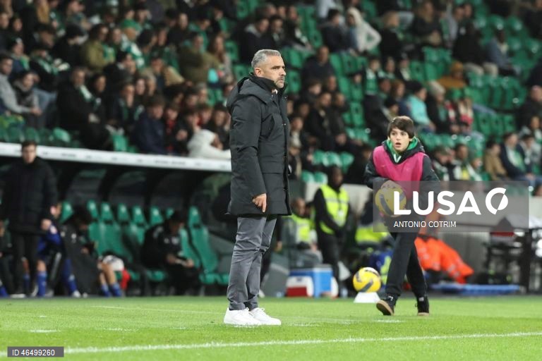 Rui Borges espera jogo difícil do Sporting frente ao Estoril