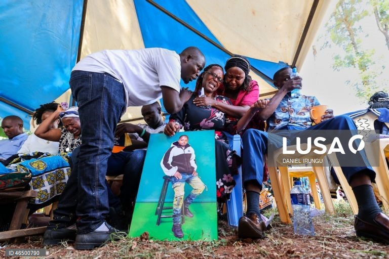 Kenyan family conducts a symbolic funeral for their keen killed in Russia