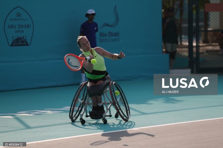 WTA Abu Dhabi Open tennis tournament - Final