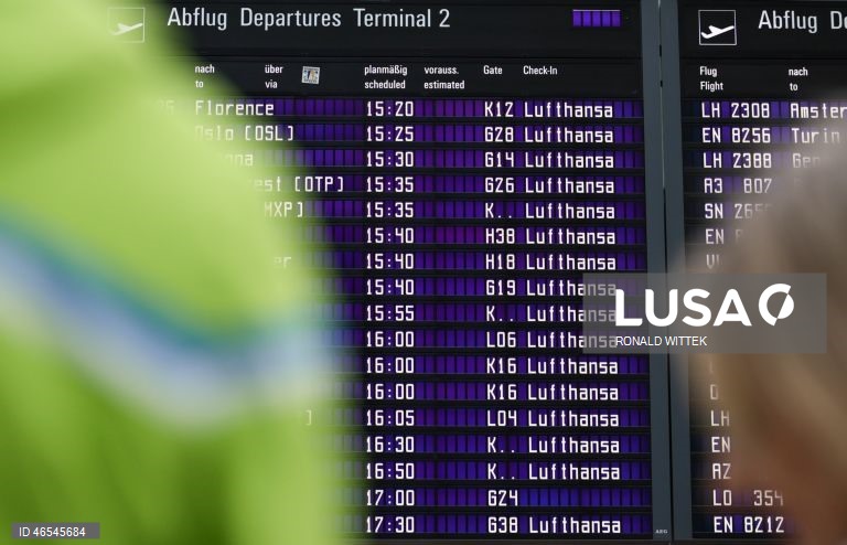 Greve na Lufthansa cancela mais de 460 voos na Alemanha e afeta 16 ligações em Portugal