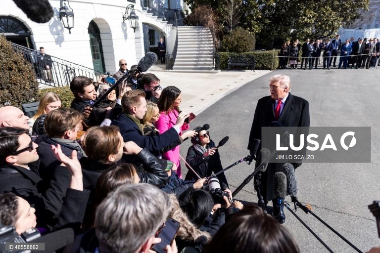 US President Trump speaks about partial government shutdown from White House