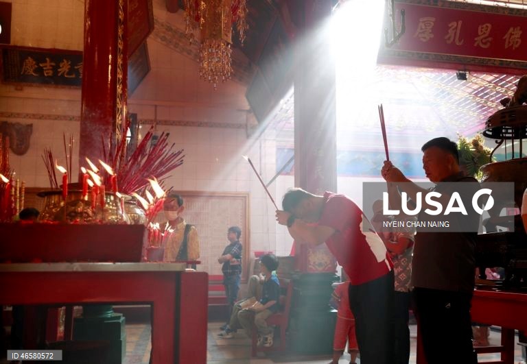 Chinese Lunar New Year celebrations in Myanmar
