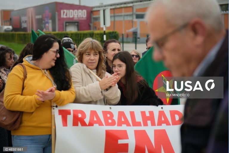 Trabalhadores da Izidoro em luta por melhores salários na fábrica do Montijo