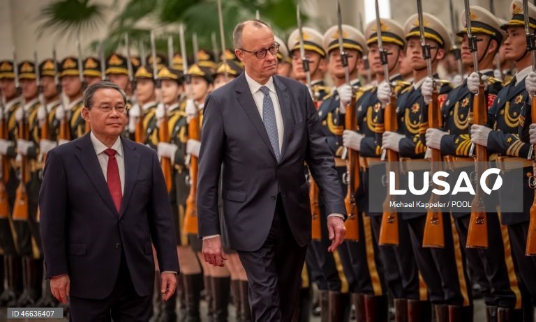 Chancellor of Germany Merz visits China