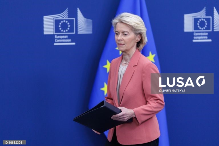 Von der Leyen briefs press on latest Mercosur developments in Brussels