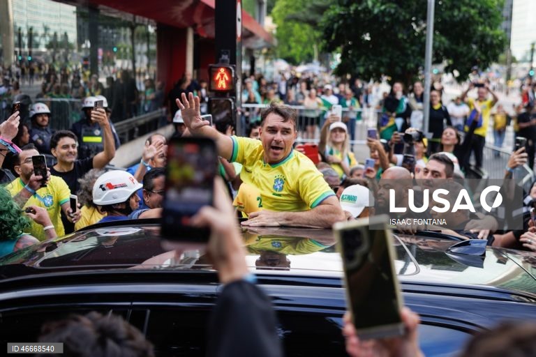 Bolsonaro supporters demonstrate in Sao Paulo