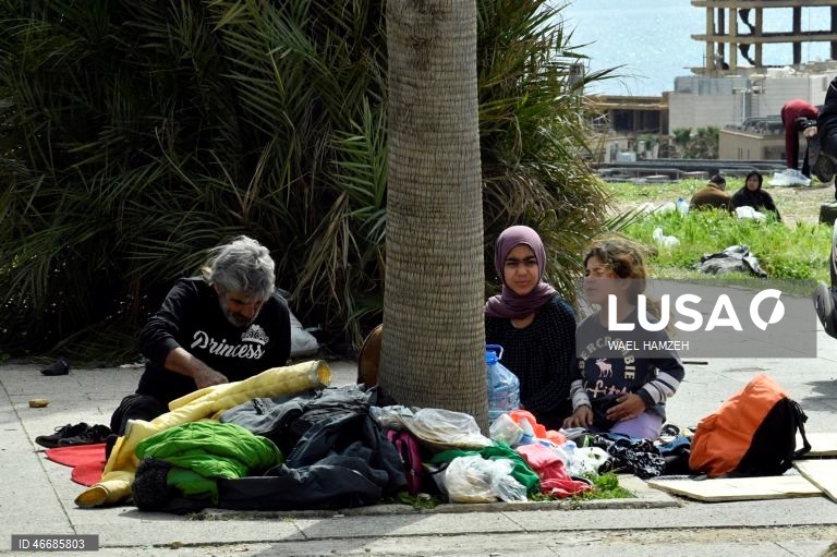 ONU eleva para 65 mil deslocados no Líbano devido a ofensiva israelita